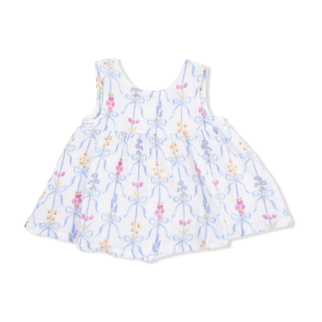 Ribbon Bouquets - Dress with Bow and Bloomer with Large Bow Set