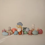 Dino Mold Free Bath Play Set - 4 Pack - HoneyBug 