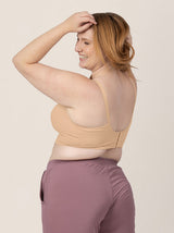 Signature Sublime® Contour Hands-Free Pumping & Nursing Bra | Beige - HoneyBug 