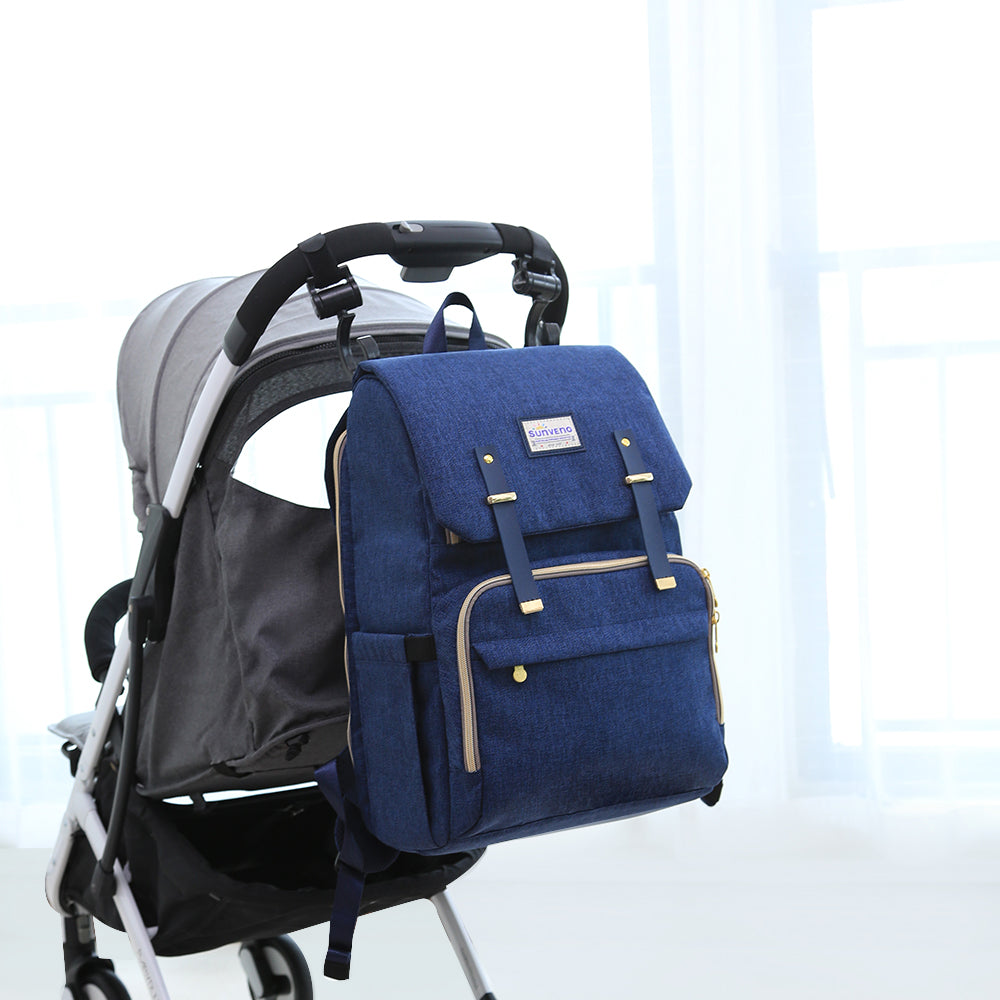 Canvas Diaper Backpack