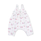 Baby Golf Carts Pink - Tie Back Romper