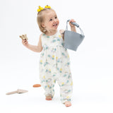 Palm Trees and Rainbows - Tie Back Romper