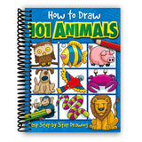 How to Draw 101 Animals (Spiral Bound) - HoneyBug 