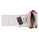 Boxy Backpack - Dusty Rose Leatherette - HoneyBug 