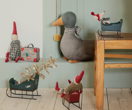 Sleigh, Mouse - Green - HoneyBug 