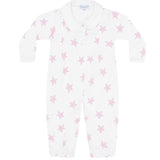 Pink Stars Print Converter Gown