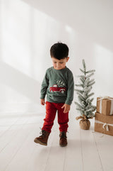 Raglan Sweatshirt - HoneyBug 