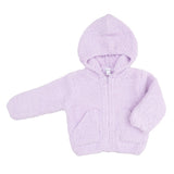 Chenille - Lavender Hooded Jacket
