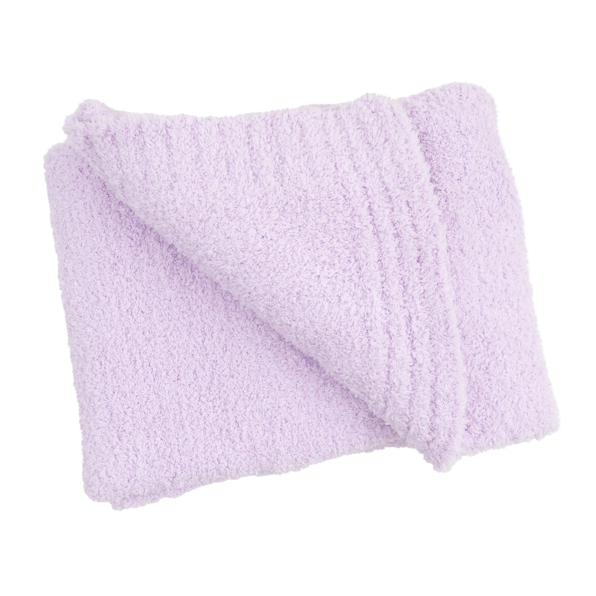 Chenille - Lavender Stroller Blanket
