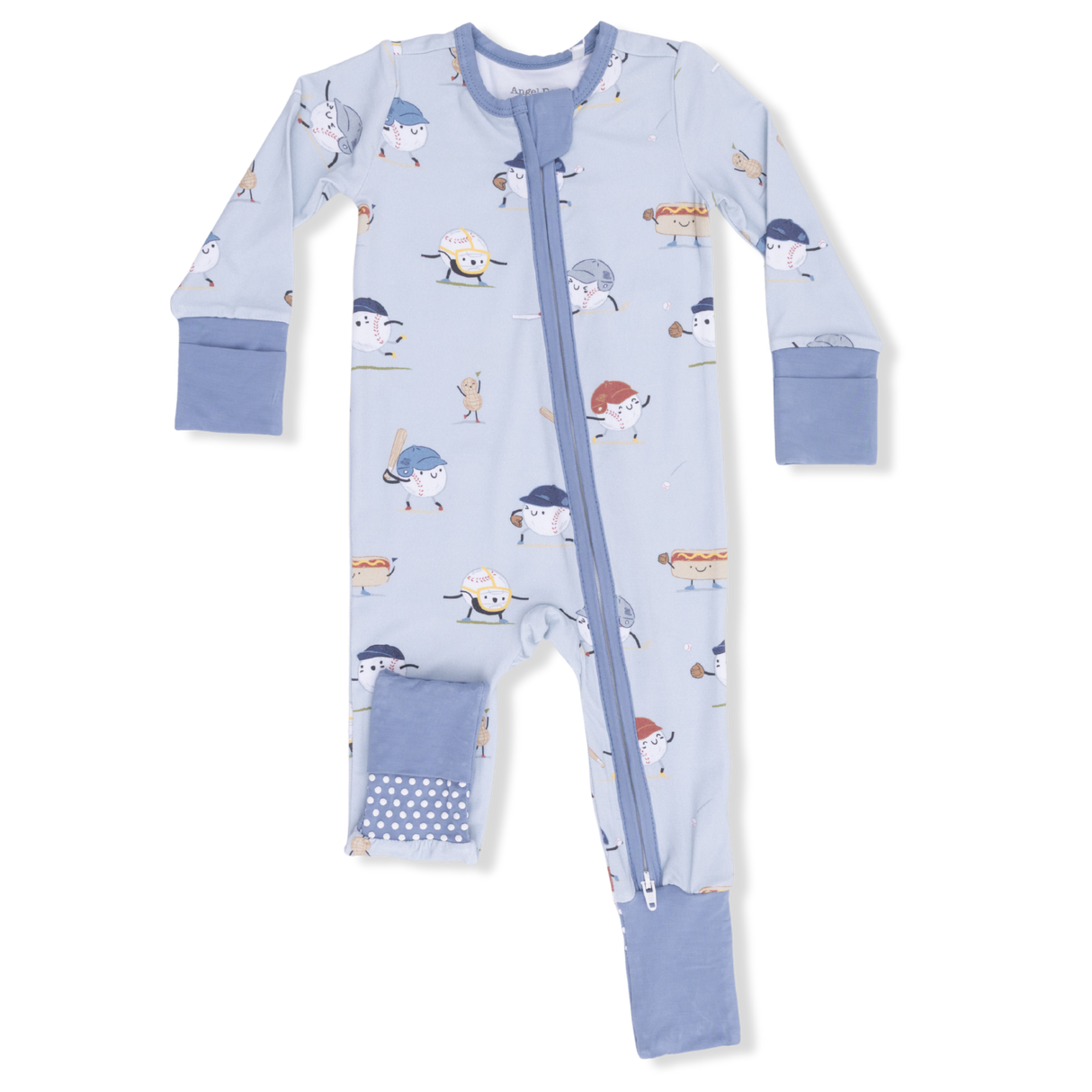 Baseballs Playing Baseball - Convertible Romper