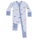 Baseballs Playing Baseball - Convertible Romper