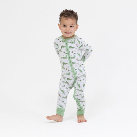 Crayon Alligators - Convertible Romper