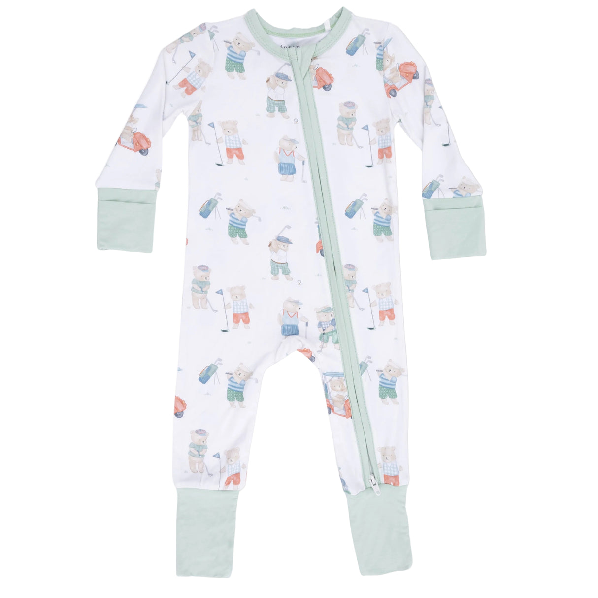 Golfing Teddy Bears - Convertible Romper