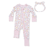 Sarah Floral - Convertible Romper & Headband