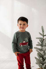 Raglan Sweatshirt - HoneyBug 