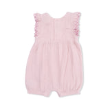 Solid Muslin Lotus - Scallop Ruffle Shortie