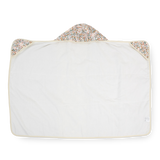 Toddler Hooded Towel - Pressed Petals - HoneyBug 