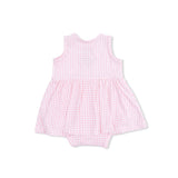 Cute Farm Animals Appliques - Tank Bodysuit Dress
