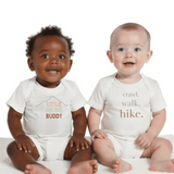 graphic bodysuit | crawl walk hike - HoneyBug 