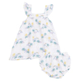 Palm Trees and Rainbows - Sundress and Bloomer