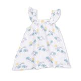 Palm Trees and Rainbows - Sundress and Bloomer