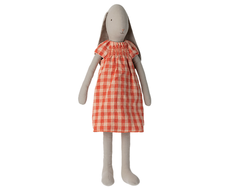 Doll Plaid Dress - Size 5 - Red - HoneyBug 