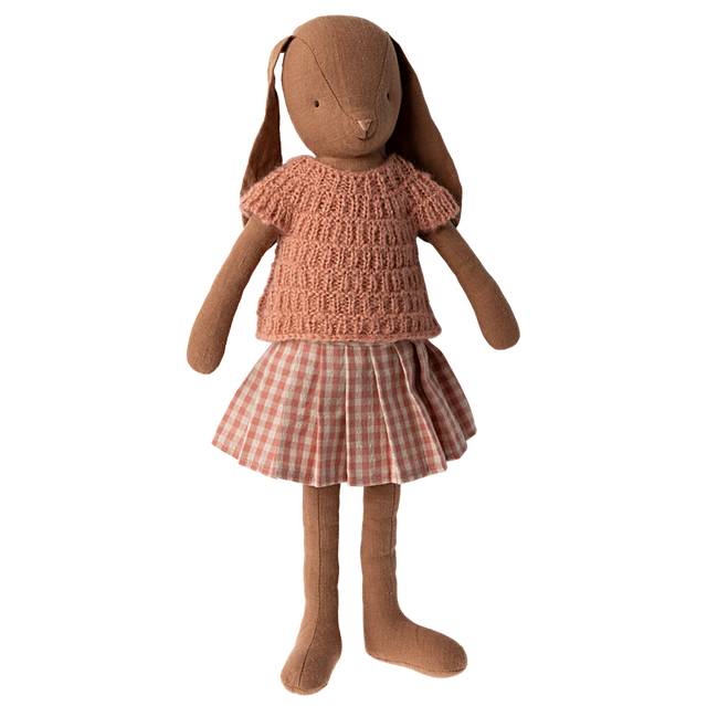 Bunny - Size 3 - Knitted Shirt & Skirt - HoneyBug 