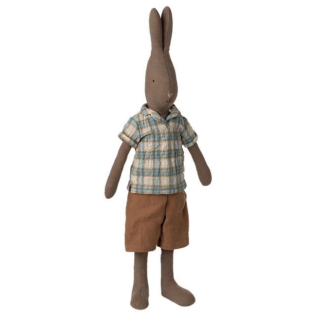 Rabbit Size 3 - Brown - Shirt and Shorts - HoneyBug 