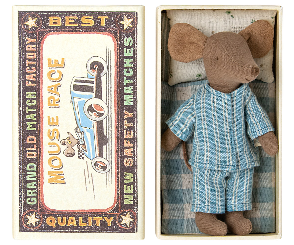 Big Brother Mouse in Box - Blue - HoneyBug 