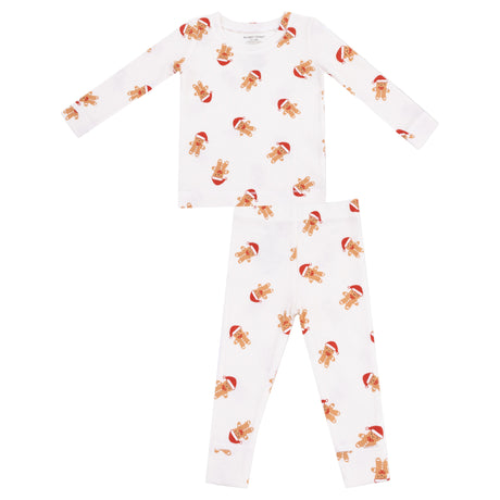 Long Sleeve Loungewear Set - Gingerbread - HoneyBug 