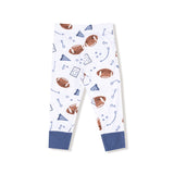 Long Sleeve Loungewear Set - Touchdown Time Navy - HoneyBug 