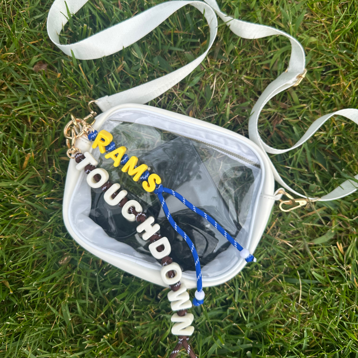 RAMS ♡ bag charm