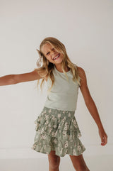 Crop Racerback Tank