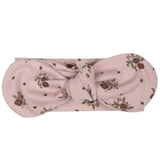 Organic Headwrap - Rose Ditsy - HoneyBug 