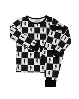 Bamboo Two Piece Set | Checks & Bolts - HoneyBug 