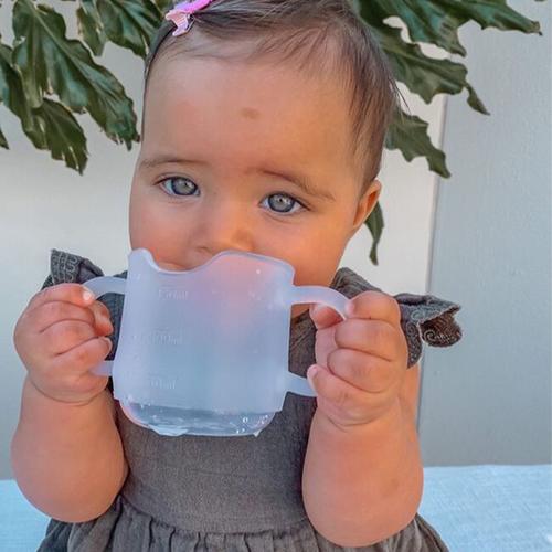 Haakaa Silicone Baby Drinking Cup 1 pk - HoneyBug 