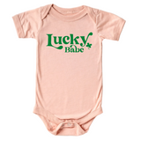 Lucky Babe St Patrick's Day Infant Bodysuit