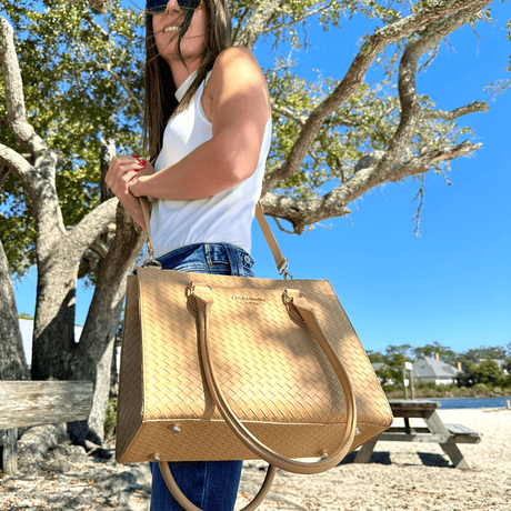 The Montrose Diaper Bag Tote - Dune