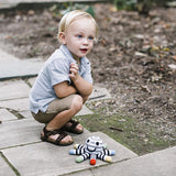 Octopus Rattle Black and White - HoneyBug 