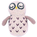 Organic Owl Rattle - HoneyBug 