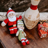 Santa Ornament - HoneyBug 