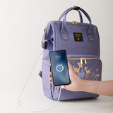 Classic Embroidered Diaper Backpack