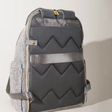 Convertible Tweed Diaper Backpack