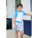 Sunny Digs Swim Trunks - HoneyBug 