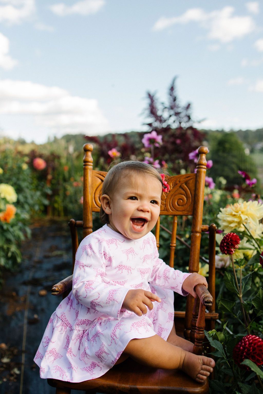 Pink Cheetah Swing Dress - HoneyBug 