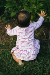 Pink Cheetah Swing Dress - HoneyBug 