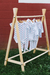 Red Cobra Car S/S Onesie - HoneyBug 