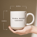 Best Teacher Ever 14oz. Stoneware Coffee Mug - HoneyBug 