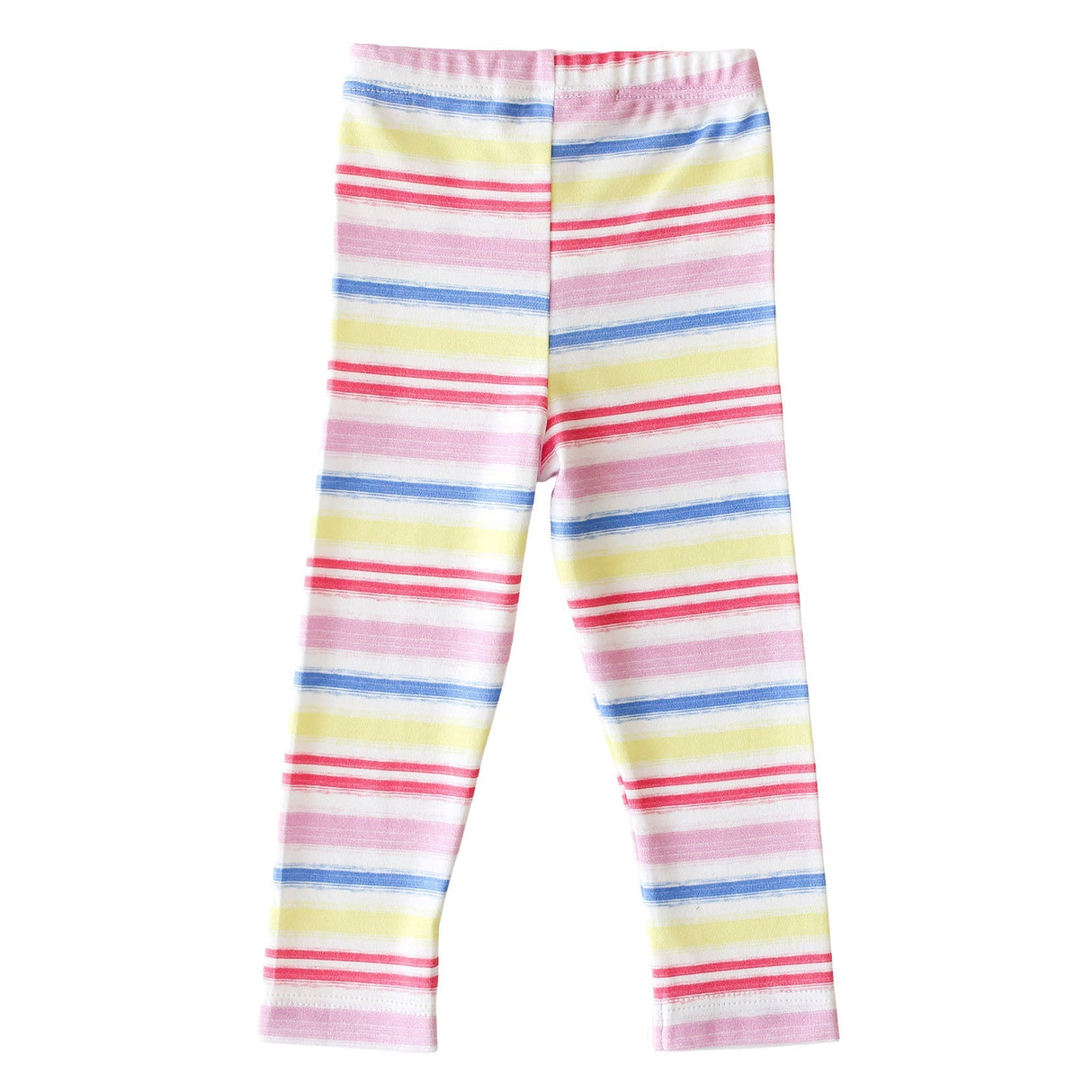 Rainbow Stripe Leggings - HoneyBug 