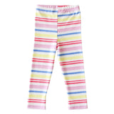 Rainbow Stripe Leggings - HoneyBug 